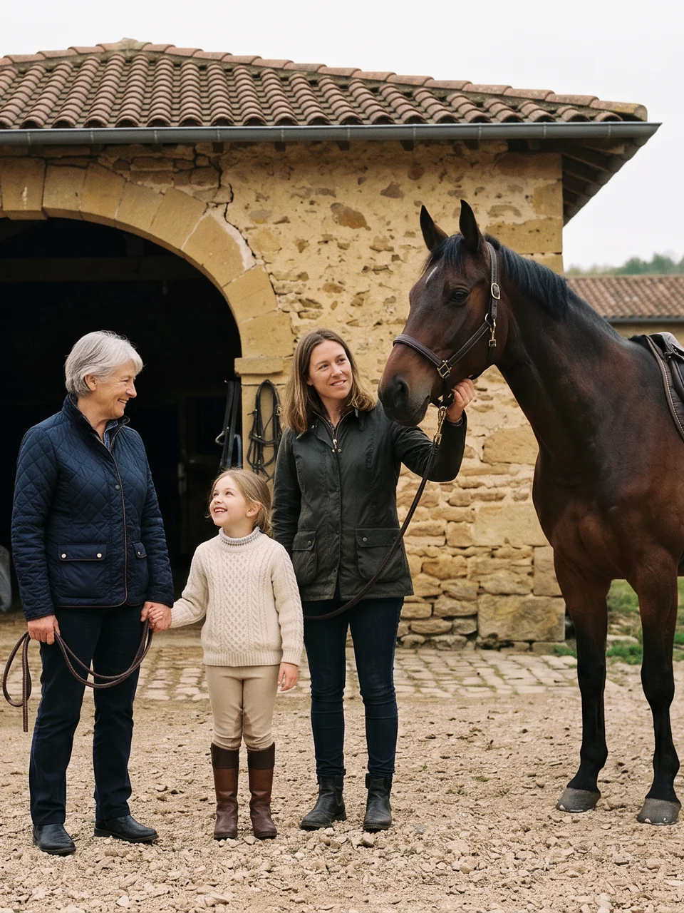 L'équipe, Poney Club du Grand Celard, centre équestre à Chasselay